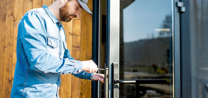 Frameless Glass Storefront Door Locks Replacement in Mecca, CA