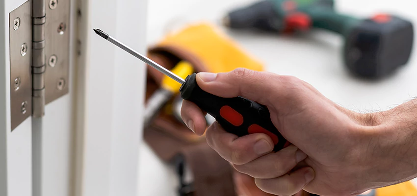 Fix A Broken Door Hole in Mecca, California